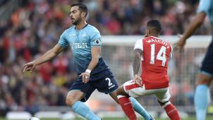 <p>War in seiner bisherigen Laufbahn unter anderem für Swansea City aktiv: AS-Neuzugang Jordi Amat (links).</p>