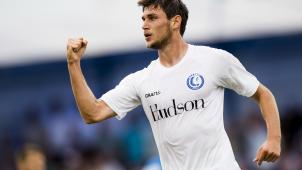 <p>Yaremchuk brachte Gent in Führung.</p>