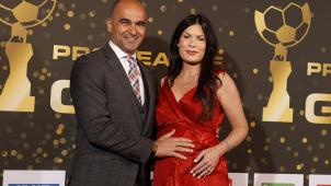 <p>Roberto Martinez und seine Frau Beth Thompson.</p>