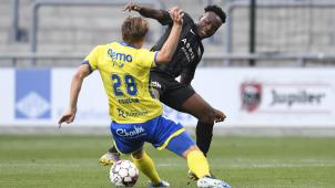 <p>Sibiry Keita (r.) stand am Samstag zum ersten Mal in der Startelf.</p>