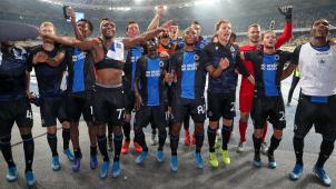 <p>Hatten nach dem 3:3 in Kiew allen Grund zur Freude: die Spieler von Club Brügge.</p>