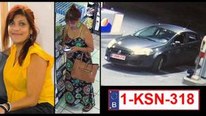 <p>Mit diesen Bildern war nach der 45-Jährigen gesucht worden. Die letzten Aufnahmen (r.) wurden in Awans gemacht, wo sie vor ihrem Verschwinden tankte.</p>