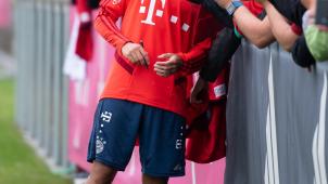 <p>Selfie an der Säbener Straße: Philippe Coutinho am Dienstag in München.</p>