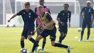 <p>Brügge spielt am Mittwoch um den Einzug in die Champions League.</p>