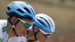 <p>Miguel Angel Lopez ist neuer Vuelta-Spitzenreiter.</p>