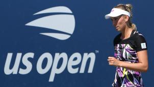 <p>Elise Mertens steht in Runde drei der US Open.</p>
