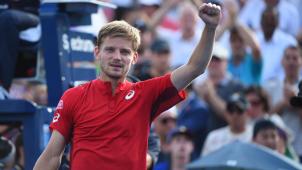 <p>David Goffin musste sich den Einzug ins Achtelfinale hart erkämpfen.</p>