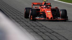 <p>Charles Leclerc (Ferrari) hat in Spa-Francorchamps den Sprung auf Platz eins geschafft.</p>
