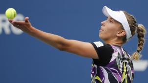 <p>Elise Mertens ließ Kristie Ahn keine Chance</p>