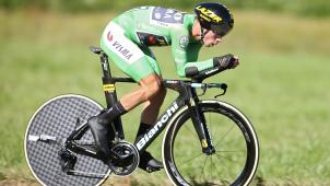 <p>Primoz Roglic war im Zeitfahren eine Klasse für sich.</p>