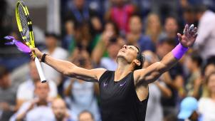 <p>„Hier wieder im Halbfinale zu stehen, bedeutet alles für mich“, sagte Nadal.</p>