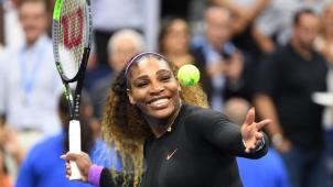 <p>Serene Williams freut sich den Finaleinzug.</p>