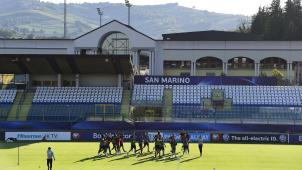 <p>Belgien spielt heute Abend im Serravalle Stadion von San Marino.</p>
