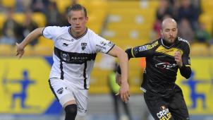 <p>Peter Hackenberg (l.) kehrt zur AS Eupen zurück, allerdings nicht als Spieler.</p>