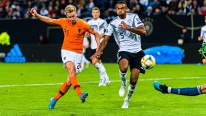 <p>Frenkie de Jong (links) erzielte den Treffer zum 1:1-Ausgleich.</p>