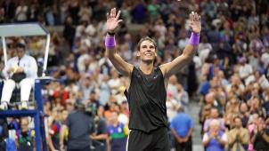 <p>Rafael Nadal musste sich im Endspiel ordentlich nach der Decke strecken.</p>