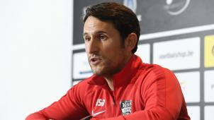 <p>AS-Cheftrainer Benat San José</p>