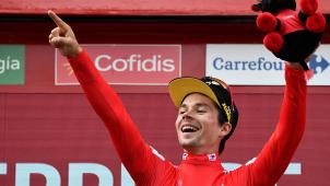 <p>Radprofi Primoz Roglic kontrolliert weiter souverän die 74. Spanienrundfahrt.</p>