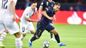 <p>Eden Hazard blieb im Pariser Prinzenpark unauffällig.</p>