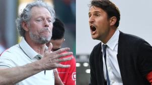 <p>Michel Preud´homme und Benat San José</p>