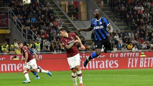 <p>SOCCER : AC Milan vs Inter Milan - Serie A - 09_21_2019</p>