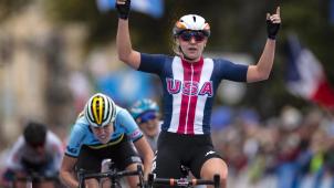 <p>Julie De Wilde (links) musste Megan Jastrab den Vortritt lassen.</p>