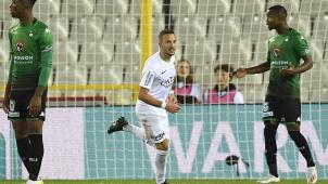 <p>Danijel Milicevic führte die AS Eupen mit seinen beiden Treffern zum ersten Saisonsieg.</p>