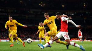 <p>Arsenal London war einfach zu stark für Standard Lüttich.</p>