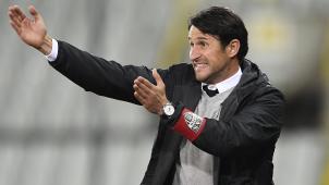 <p>AS-Cheftrainer Benat San José</p>