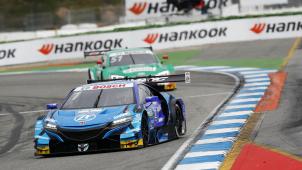 <p>Japaner erstmals in der DTM: Jenson Button im Honda</p>