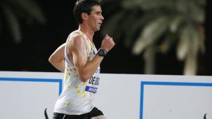 <p>Für Thomas De Bock war der Marathon in Doha der schwierigste Wettkampf seines Lebens.</p>