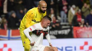 <p>Maxime Lestienn verletzte sich am Sonntag.</p>