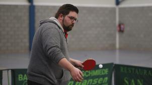 <p>Raphael Felten (TTC Recht-St.Vith/D6) überzeugte mit drei Punkten gegen Membach.</p>