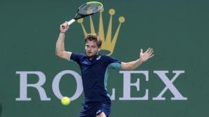 <p>David Goffin spielte sich ins Achtelfinale des ATP-Masters in Shanghai.</p>