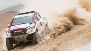 <p>Giniel De Villiers sicherte sich den Sieg bei der Wüstenrallye in Marokko.</p>