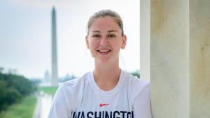 <p>Emma Meesseman hat in der Nacht zum Freitag (MEZ) Geschichte geschrieben.</p>