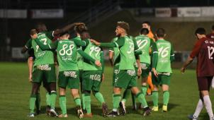 <p>Hat nach den Jahren voller Abstiegskampf wieder etwas zu feiern: die Union Kelmis</p>