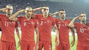 <p>Der „Torjubel“ türkischer Nationalspieler sorgt für Wirbel.</p>