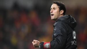 <p>AS-Cheftrainer Benat San José</p>