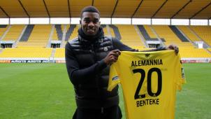 <p>Jonathan Benteke spielt ab sofort für die Alemannia Aachen.</p>