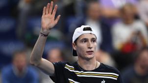 <p>Ugo Humbert marschiert ins Halbfinale der European Open.</p>