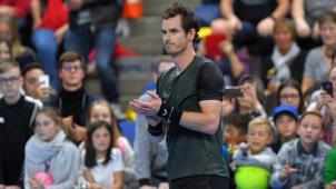 <p>Andy Murray, ehemalige Nummer eins der Weltrangliste, steht im Finale in Antwerpen.</p>