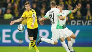 <p>Marco Reus erzielte den Siegtreffer für Dortmund in der 58. Minute.</p>