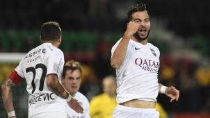 <p>Jordi Amat traf zum zwischenzeitlichen 2:2 für die AS Eupen.</p>