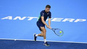 <p>David Goffin verbessert sich trotz seiner Auftaktniederlage in Antwerpen auf den 13. Platz der ATP-Weltrangliste.</p>