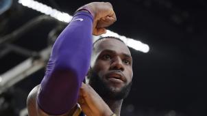 <p>Superstar LeBron James von den L.A. Lakers will auch in diesem Jahr die Muskeln spielen lassen.</p>