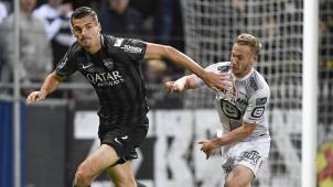 <p>Menno Koch sah in Ostende die Rote Karte.</p>