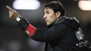 <p>Ohne Gegentor gegen Club Brügge und Anderlecht: Benat San José und „seine“ AS Eupen.</p>