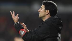 <p>AS-Cheftrainer Benat San José</p>