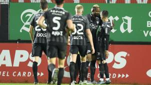 <p>Die AS Eupen verdiente sich den Sieg in Kortrijk mit einer guten ersten Halbzeit.</p>